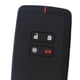 thumbnail image 5 of Funda para llave de coche, repuesto de silicona, protector, regalo elegante para cumpleaños línea roja negra, 5 of 8