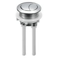 thumbnail image 1 of Botón de tanque de inodoro 1 paquete botón de descarga dual para reemplazo de inodoro para agujero de 38 mm, 1 of 7