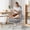 Gray, variant on iooHug Cross Legged Office Chair with Footrest & 4D Flip-up Armrests, Criss Cross Home Desk Chair, Ergonomic Recliner with Lumbar Pillow, Corduroy Executive Chair with Adjustable Headrest, Black