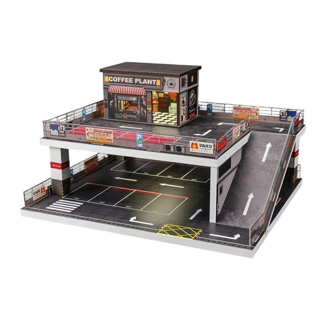 TISHITA 1/64 Diecast Car Display Display Rack Tabletop Decor Diecast Car Show Garage Coffee shop