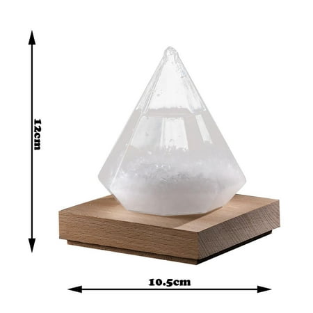 

food storage containers airtight kitchen organization Weather Items Bottle Colorful Desktop Transparent Crystal Glass Gift 150ML