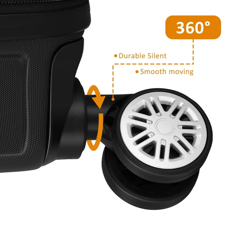 Hikolayae Rancho Elite Collection Hardside Spinner Suitcase Set, 5