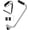 Silver, variant on Yeoman Weedeater Handle Extension with Bracket Clamp, Ergonomic Trimmer Grip for Lawn Care, Landscaping, Yard Trimming (Silver)