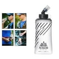 thumbnail image 2 of pitrice Gourde Souple TPU Pliable pour Course Randonnée 500ML Gris, 2 of 9