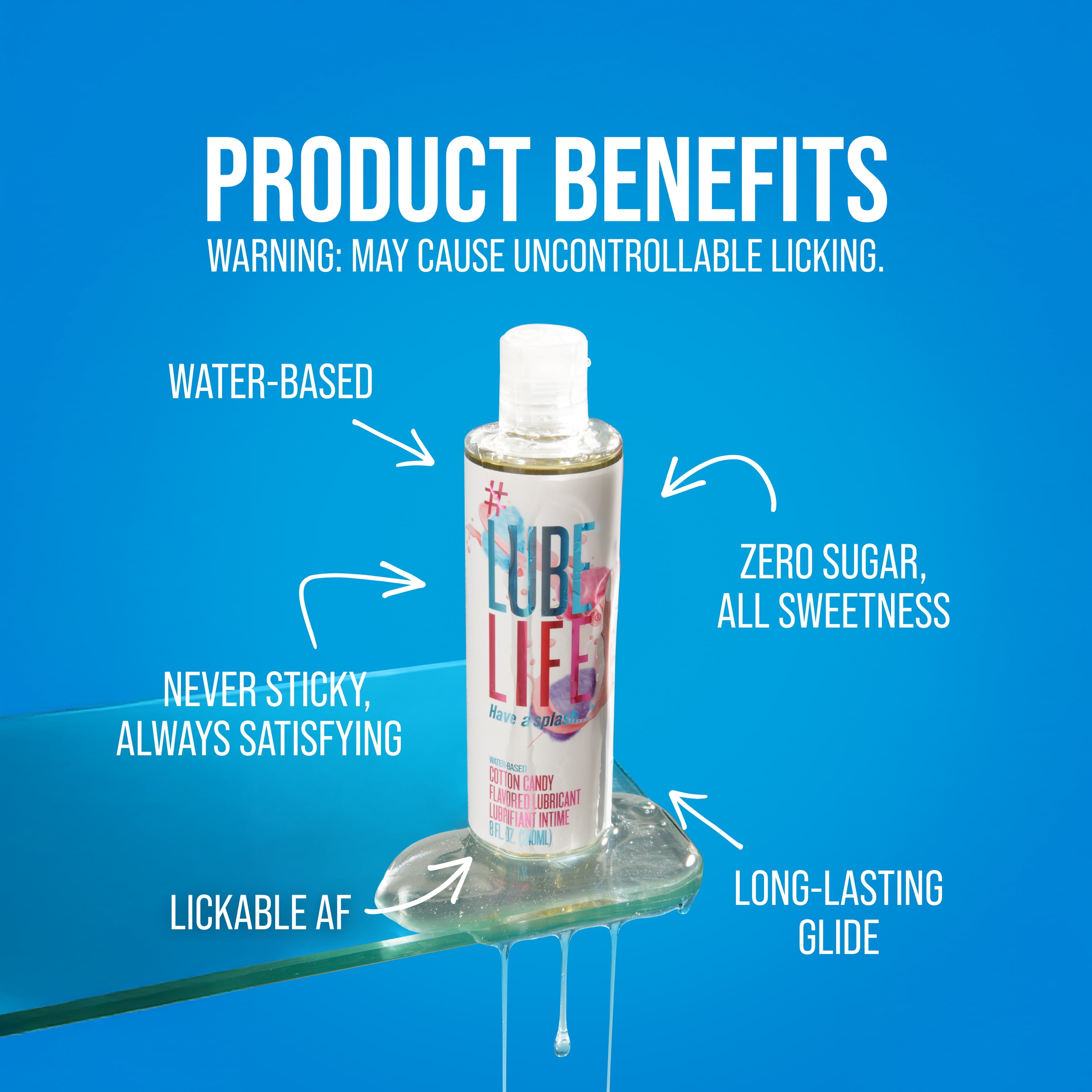 LUBELIFE Cotton Candy Flavored Lubricant For Sex, Philippines | Ubuy