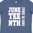 thumbnail image 4 of Inktastic Juneteenth June 19, 1865 Boys or Girls Baby T-Shirt, 4 of 5