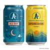 Craft Non-Alcoholic Beer - 6-Pack All Out And 6-Pack Upside Dawn - Low-Calorie, Award Winning - All Natural Ingredients For A Great Tasting Drink - 12 Fl Oz Cans
