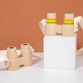 thumbnail image 4 of Juguete de binoculares de madera para niños aberración cromática baja de binoculares de madera para niños para observar las estrellas ANGGREK  Otros, 4 of 8