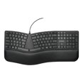 thumbnail image 3 of Kensington Pro Fit Ergo Wired Keyboard - Clavier - USB - US - Noir, 3 of 7