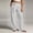 White, variant on Ynynloco Women's Cotton Striped Wide Leg Pants Comfy Pajama Pants High Waist Wide Leg Lounge Pants Lightweight Loose PJ Bottoms
