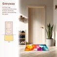 thumbnail image 3 of ODIKA 5'x7' Machine Washable Non-Slip Area Rug, Charming Geometric with Multi Colored Accents and Intricate Design High Traffic Rug, Orange, 144914, 3 of 7