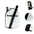 thumbnail image 6 of Baoblaze Neoprene Paddle Cover Case with Shoulder Strap Storage Carrier Racket Sleeve White, 6 of 8