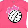 thumbnail image 4 of Inktastic Volleyball with Pink Bow Boys or Girls Toddler T-Shirt, 4 of 5