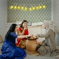 thumbnail image 2 of 5ft 10LED Eid Ramadan String Lights Star & Moon Shaped, 2 of 8