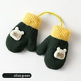 thumbnail image 4 of Dyfzdhu Mittens For Baby Snow Gloves For Kids Girls Boys Infant Winter Snow Ski Gloves Kintted Warm Gloves, 4 of 6