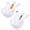 Solid white, variant on 4PCS Face Mask Mixing Bowl Set DIY Facemask Mixing Tool with Silicone Facial Mask Bowl Makeup Brushes Spatula Beauty Skin Care