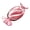 Pink, variant on Giaone Multipurpose Large Glass Serving Tray Colorful Candy Shape Platter for Fruits Nut Cookie Snacks Christmas Decoration