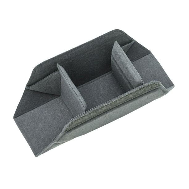 Bolsa acolchada para lente de cámara, inserto de protección, acolchado, divisores interiores flexibles y plegables, cubo de almacenamiento para cámara