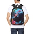 thumbnail image 4 of Balery Lively Cute Turtle Mochila para hombre y mujer - Tela Oxford 600D resistente - Gran capacidad, resistente al agua, ideal para la escuela, viajes y senderismo, 4 of 6