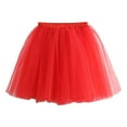 thumbnail image 6 of RUTAYY Women Solid Color Tutu Skirt Party Performance Skirt For Casual Beach School Events Spring Summer Outfits Casual Travel Skirts, 6 of 6