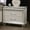 Antique White, variant on Contemporary Silver Bench Featuring Acrylic Legs and Mirror Accents - Ideal for Bedroom Decoration