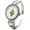 Green, variant on Collections Women's 36mm Christmas Themed Dial Cuff Bangle Watch