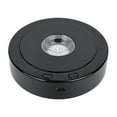 thumbnail image 1 of Rotating Display Stand Electric Turntable Exhibitions Platform Collectibles 4.5" Wedding with LED Lights Colorful Rotating Display Stand , black, 1 of 8