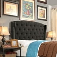 thumbnail image 3 of Charlton Home Rawlinson Upholstered Panel Headboard, 3 of 4