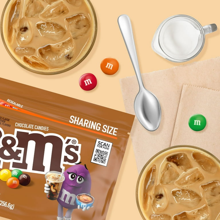 M&M'S Caramel Cold Brew Coffee Flavor Milk Chocolate Candy
