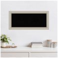 thumbnail image 6 of Amanti Art Black Cork Board Wood Framed Romano Silver Narrow Bulletin Board 34 in. x 16 in., 6 of 7