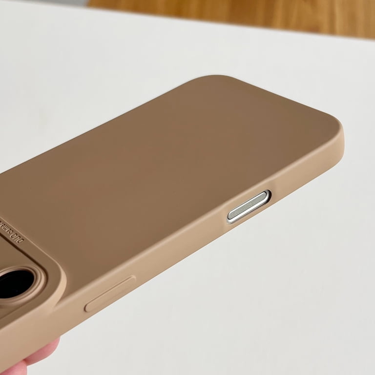 Compatible with iPhone 17 Pro Rubber Case with Microfiber Lining
