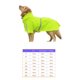 thumbnail image 5 of Greeniant Reflectante mascota perro cachorro gato con capucha impermeable impermeable chaqueta con capucha Ropa para mascotas verde L, 5 of 6