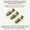 E, variant on HOARBOEG Cabinet Hinge Repair Screws 300pc, 6x14mm Expansion Screw Set for Stripped Thread Restoration, Plastic Anchor Screws for Kitchen Cupboard Door Fastening Hinge Hole Fix