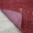 thumbnail image 3 of Rugsotic Carpets Handmade Rugs Hand Knotted Loom Rectangle 4'x6' Red Wool for Indoor Use, 3 of 6