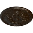 thumbnail image 3 of Ekena Millwork 15 3/4"OD x 5/8"P Granada Ceiling Medallion (Fits Canopies up to 4 1/4"), Hand-Painted Bronze, 3 of 6