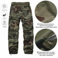 thumbnail image 4 of FEN AI Women's Cargo Pants Casual Work Travel Pants with 7 Cargo Pockets Trousers for Outdoor Hiking Fishing, 4 of 7