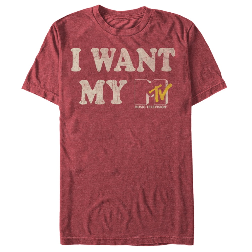 red mtv shirt