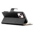 thumbnail image 3 of Funda cartera GANGXUN para iPhone 13 Mini , cuero PU con tarjetero, cremallera, correa de mano, soporte y protección 631°, 3 of 6