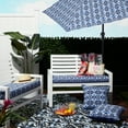 thumbnail image 5 of Classic Accessories Vera Bradley by  Water-Resistant Market Umbrella, 9 Foot Rain Forest Toile Gold, 5 of 5