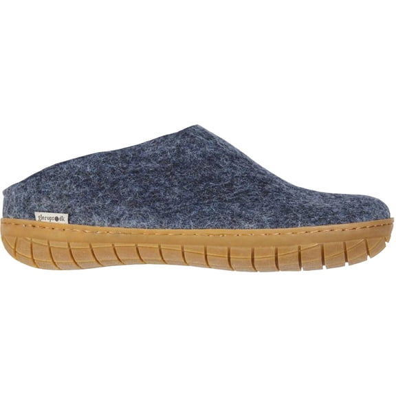 Glerups Unisex BR-10 - Felt Slippers With Rubber Sole 51 M