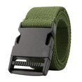 thumbnail image 4 of Cinturón de lona unisex Cinturón deportivo de trabajo militar Cinturón de lona (verde uno), 4 of 5