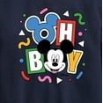thumbnail image 3 of Disney - Mickey Oh Boy 90s - Toddler & Youth Crewneck Fleece Sweatshirt, 3 of 5