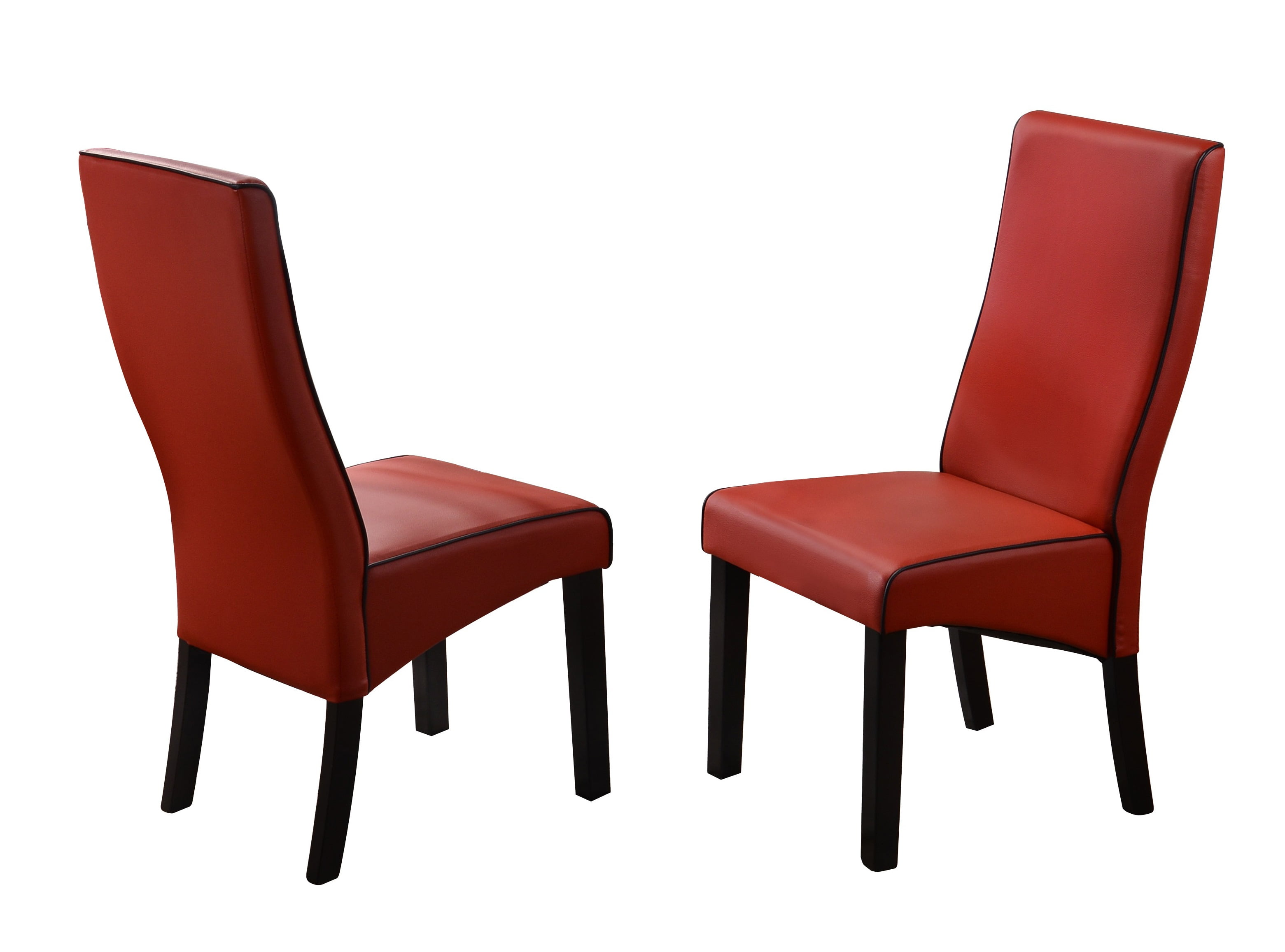 Faux Leather Parsons Dining Room Chairs