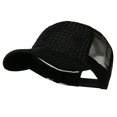 thumbnail image 2 of Straw Trucker Cap - Black OSFM, 2 of 4