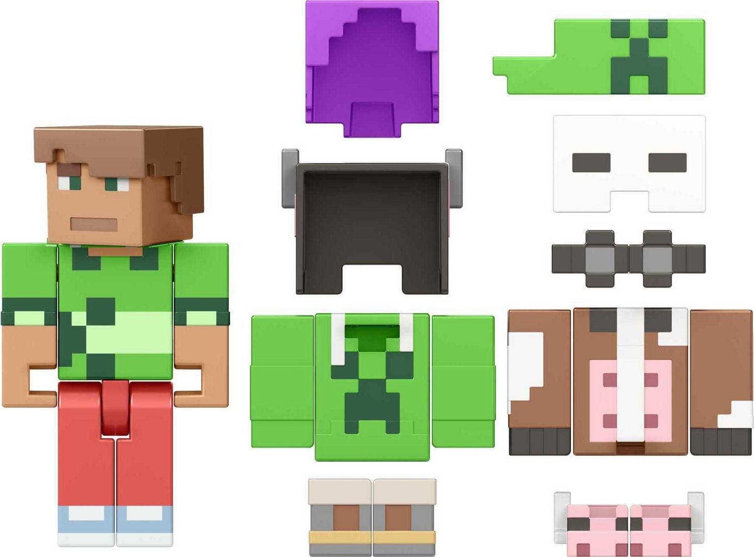 Minecraft Série Créateur –Coffret d’extension de collection, figurine