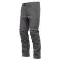 thumbnail image 5 of Yusimy Men's Solid Color Multi-Pocket Zipper Cargo Pants Waterproof Windproof Fleece Hiking Pants, 5 of 9