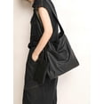 thumbnail image 2 of HLSOHJP Slouchy Hobo Bags Women Underarm Shoulder Purses Crossbody Cute Messenger Bag Work College Satchel 2Pcs Tote Handbags, 2 of 7