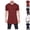 Wine, variant on DJDLJWCJ Mens T Shirts Casual Lightweight Loose Classic Tee Short Sleeve Shirt for Men Outdoor Muscle Gym Tops, Dark Blue M