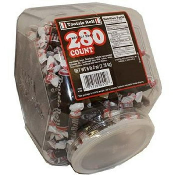 Tootsie, Roll Change Maker - Jar, Count 280 - Sugar Candy / Grab Varieties & Flavors