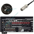 thumbnail image 2 of Eightwood FM Antenna FM Radio Dipole Antenna for Pioneer Onkyo Yamaha Marantz Bose Wave Music System FM Radio Home Stereo Receiver AV Audio Video Home Theater Receiver, 2 of 5